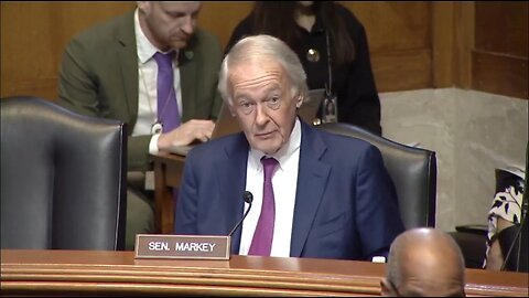Sen Ed Markey Blames Climate Change For California Wildfires