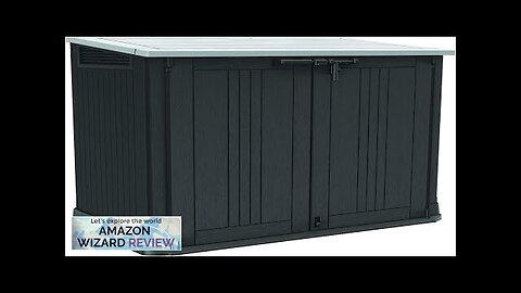 Keter Store-It-Out Prime 4.3 x 3.7 ft. Outdoor Resin Storage Shed Review