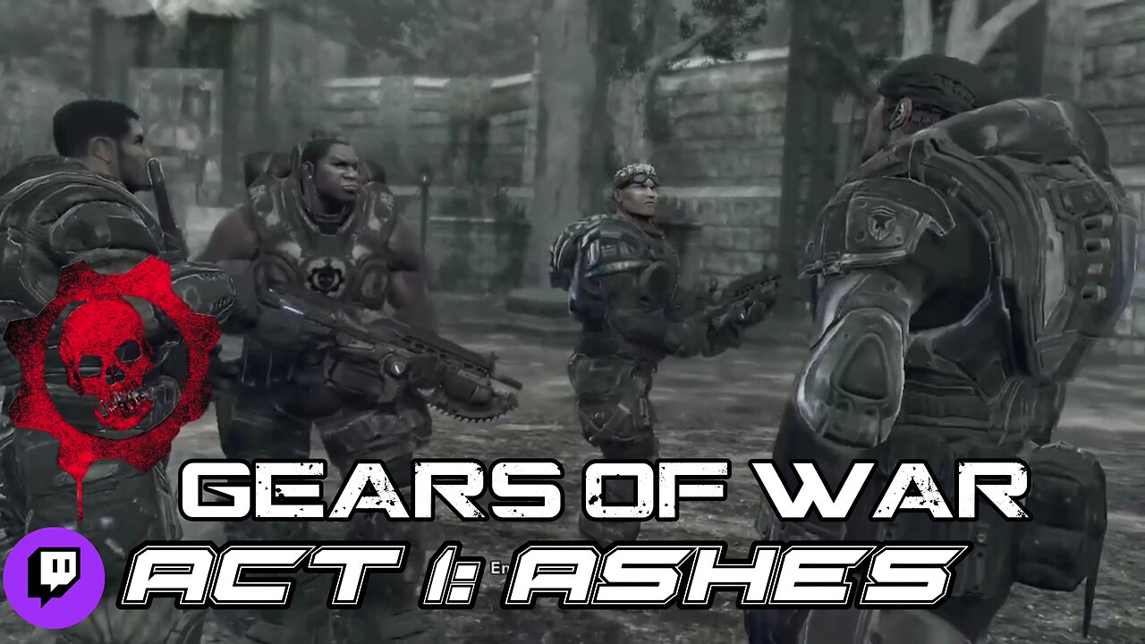 Playing Gears of War Casual Difficulty Part: 1 Re-upload