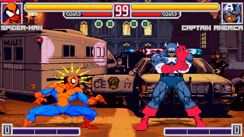 MUGEN - Spider-Man vs. Captain America - Download