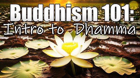 Buddhism 101: Intro to Dhamma