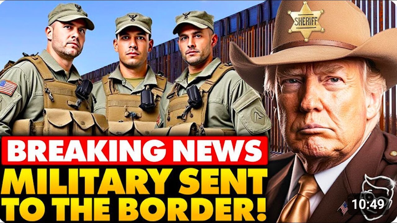 🚨CLOSED: President Trump Deploys FULL FORCE Of U.S. Military to BORDER | Mass Deportations Underway