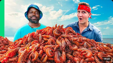 Catching 10,000 Shrimp for Shrimp & Grits!!