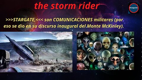 son COMUNICACIONES militares (por eso se dio en su discurso inaugural del Monte McKinley).