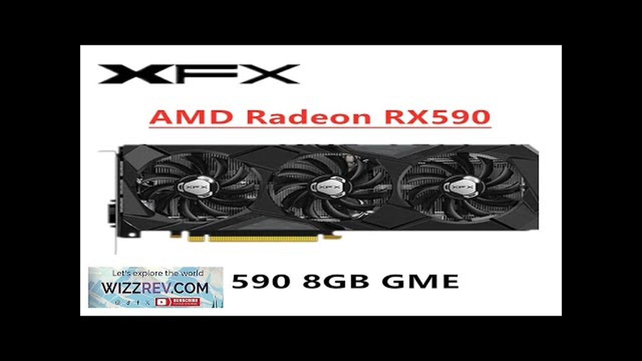 XFX RX 590 580 8GB GDDR5 Graphics Cards GPU Radeon AMD Radeon Review