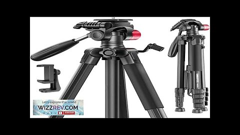 74"-Camera-Tripod Porfessional Aluminum Heavy Duty Tripod Stand for Mirrorless Review