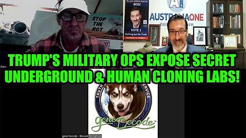 Riccardo Bosi & Gene Decode: Trump's Military Ops Expose Secret Underground