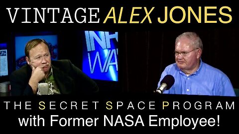 The Secret Space Program, Snowden, JFK, and More! | Vintage InfoWars: Former NASA Employee, Raymond Teague Interviewed By Alex Jones (7/2/2013)