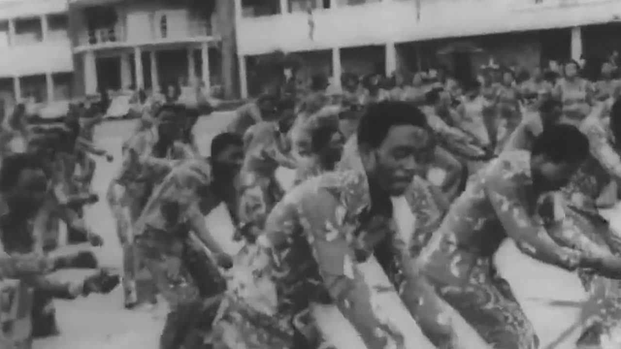 Ugandan President Idi Amin State Visit To Zaire Met By President Mobutu Sese Seko | April 1977