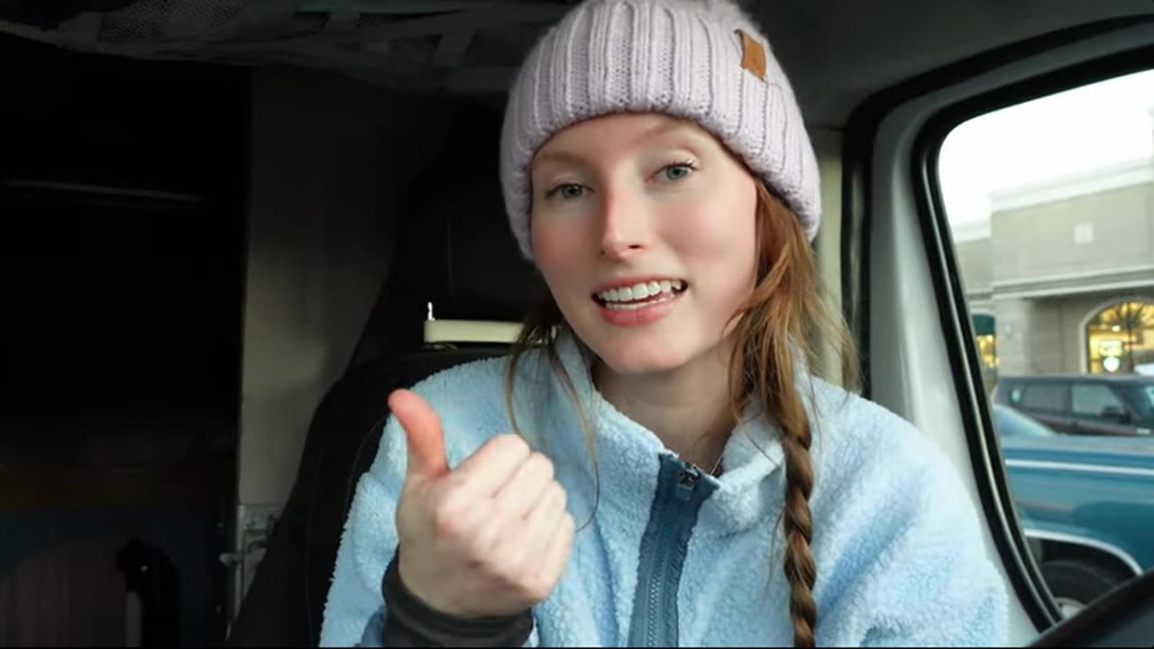 ❄️🚐 Winter VANLIFE with a CAT | A Day In My Life VLOG | Solo Female Travel 🐱🌨️