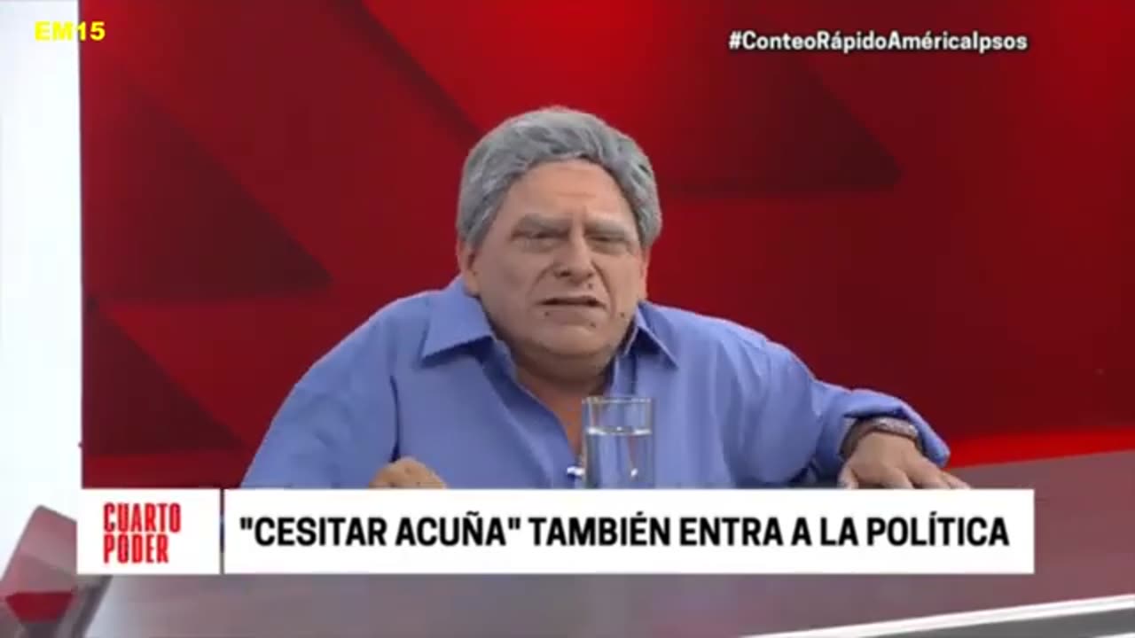 carlos alvarez con su mejor papel, cesar amuña