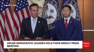 BREAKING- House Democratic Leaders Hold Press Briefing After Most Dems Vote Against Laken Riley Act