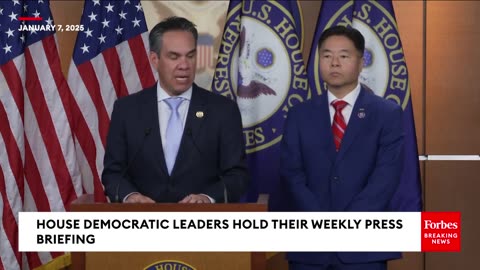 BREAKING- House Democratic Leaders Hold Press Briefing After Most Dems Vote Against Laken Riley Act