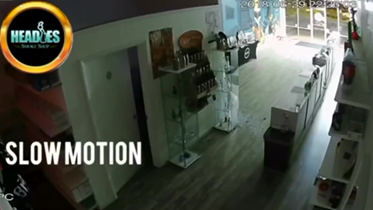 Horror CCTV camera footage