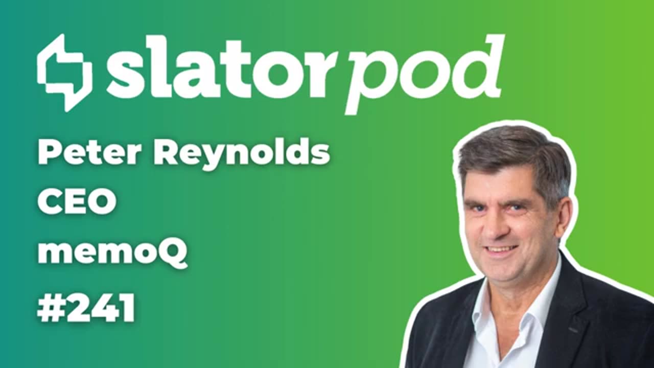 memoQ CEO Peter Reynolds Discusses Adaptive Generative Translation AI