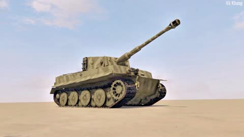 Heavy battle tank Tiger 131 (Tiger I)