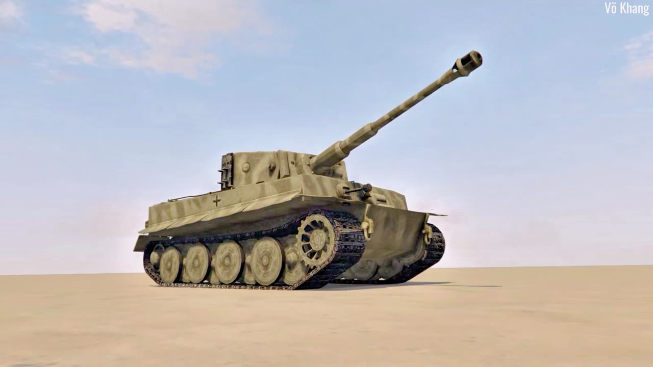 Heavy battle tank Tiger 131 (Tiger I)