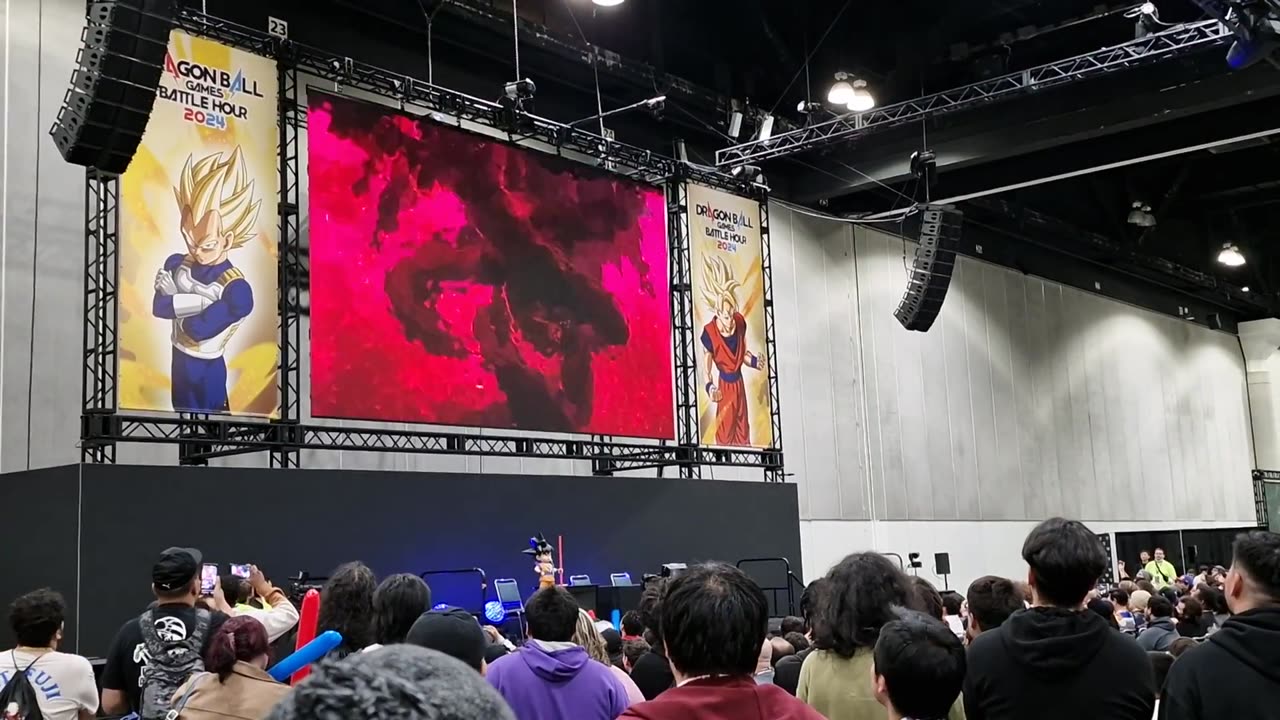 Dragon Ball DAIMA live crowd reaction from Battle Hour 2024 in Los Angeles