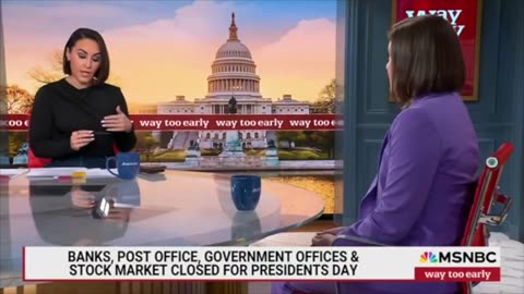 MSNBC guest wants to cancel Presidents’ Day