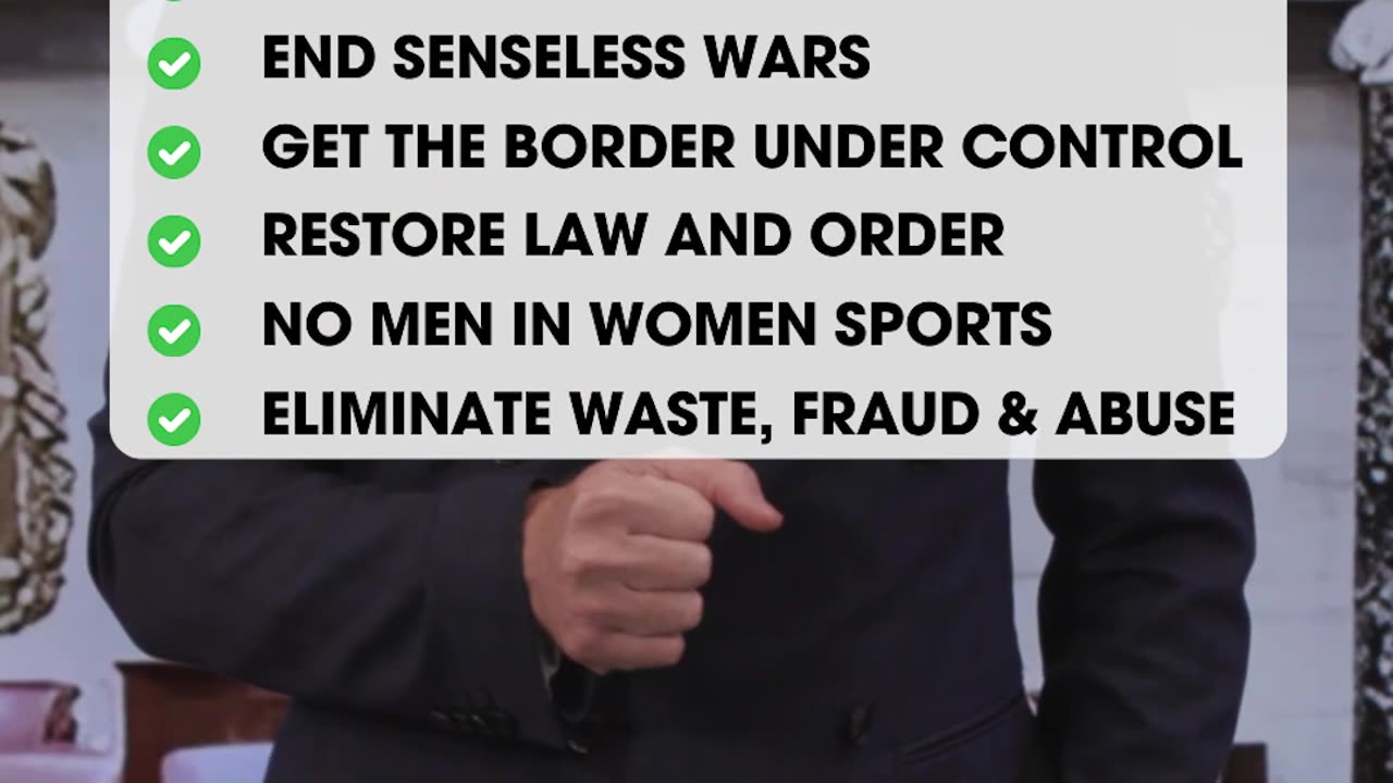 "TELL IT LIKE IT IS:" Trump's first speech to Congress tonight at 8pm EST