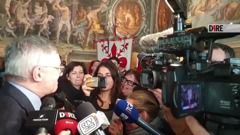 Firenze - BARBERO: È CITTÀ MEDAGLIA D'ORO RESISTENZA CHE MI DÀ CHIAVI (28.02.25)