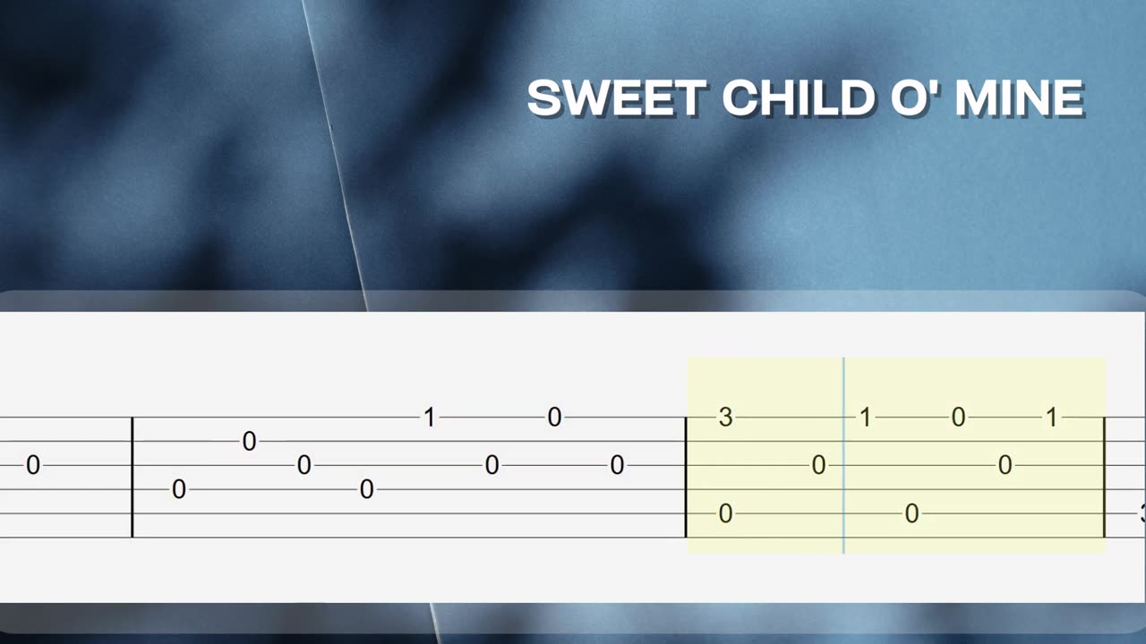 Sweet Child O' Mine