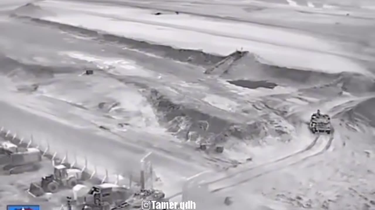 The withdrawal of a huge Israeli military force from the Ghafati brigade