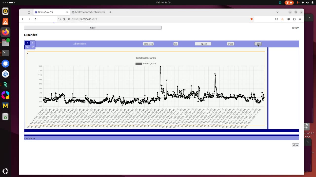 Sharing N-1 experiment bentobox peer to peer wearable data