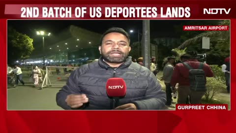 #US #Deportation News _ USPlane Carrying 2nd Batch Of 119 #Indian #lmmigrants L_