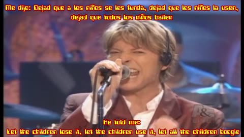 DAVID BOWIE - Starman (Subtítulos español-inglés) Live 2002