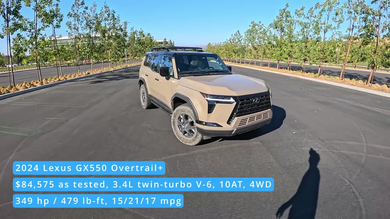 2024 Lexus GX550 Overtrail+ - POV Test DriveOff-road (Binaural Audio)