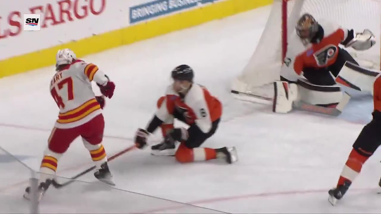 NHL - BANG ๐ฅ BANG ๐ฅ BANG ๐ฅ The @NHLFlames rattle off three goals