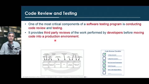 174 - Domain 6 - 62 Testing Software and Code Review