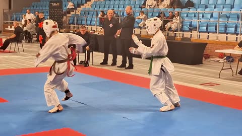 Oliwier - kumite - 07.12.2024 turniej Lublin