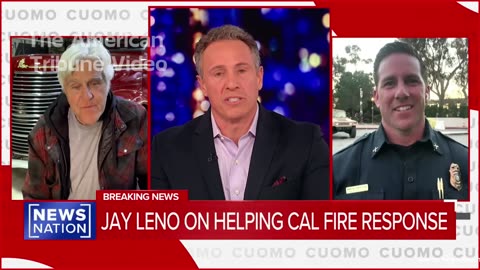 Jay Leno Cooks and Serves LA Firefighters $21k Worth of Ribs, Chicken, and Sides