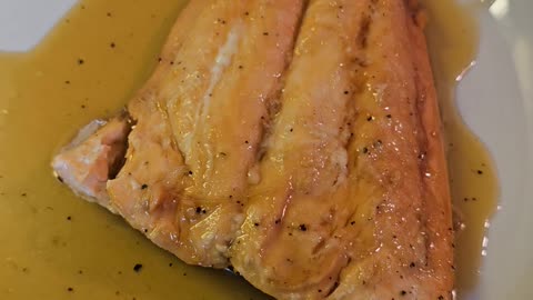 Brown Sugar Glazed Oven Baked Salmon (not honey glazed)