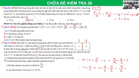 BUỔI 37: ĐỘNG LỰC HỌC CHẤT ĐIỂM