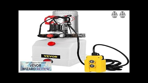 3 Quart Double Acting Hydraulic Pump Dump Trailer 12v Unit Pack Control Review