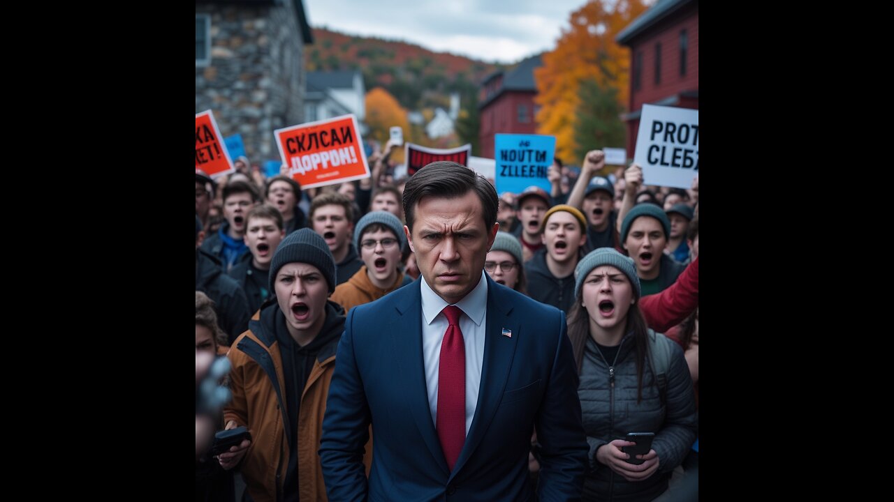 BREAKING NEWS| JD VANCE METS BY PROTESTERS IN VERMONT AFTER ZELENSKY SPAT