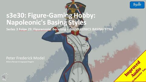 s3e30: Figure-Gaming Hobby: Napoleonic's Basing Styles