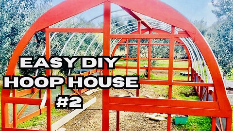 Building a DIY Hoop House in Italy (and why you should too)