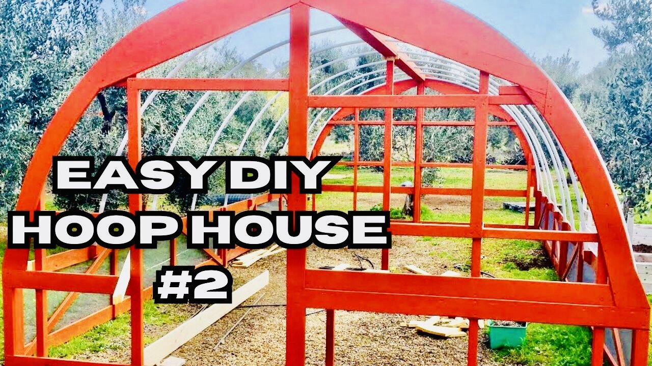 Building a DIY Hoop House in Italy (and why you should too)