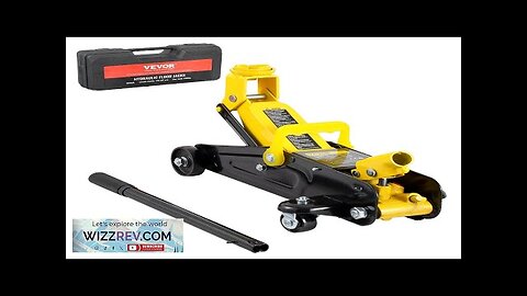 VEVOR Low Profile Floor Jack 1.5 Ton Heavy Duty Single Piston Hydraulic Review