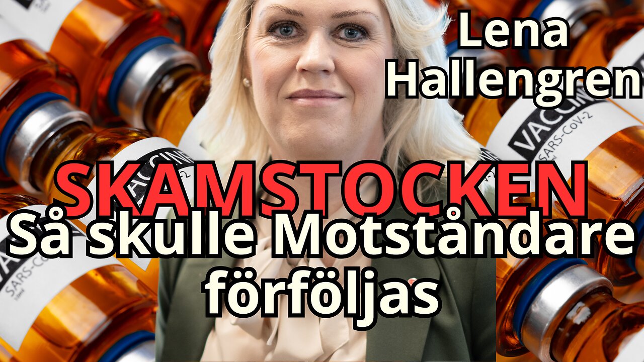 Skamstocken, Lena Hallengren- Detta tänkte hon göra, men fick inte lov