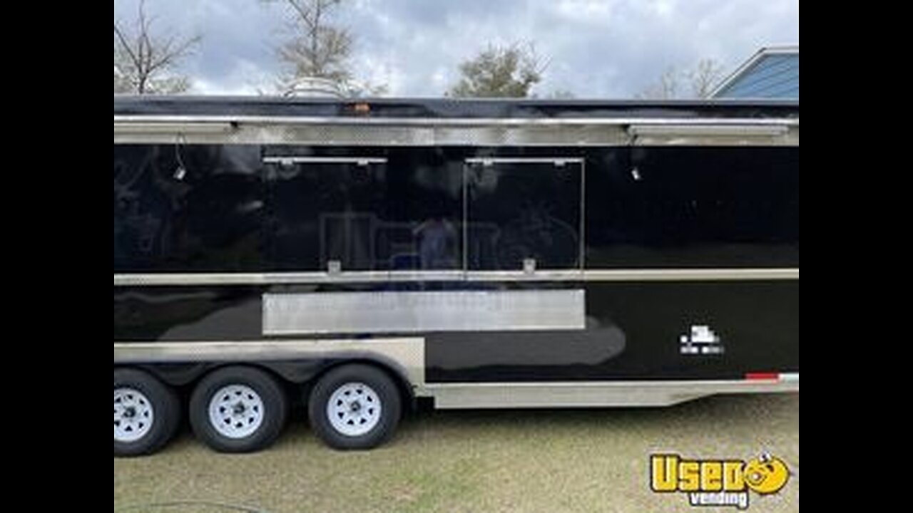Turn key 2022 kitchen Food Concession Trailer w/ Back Porch for Sale in Florida!
