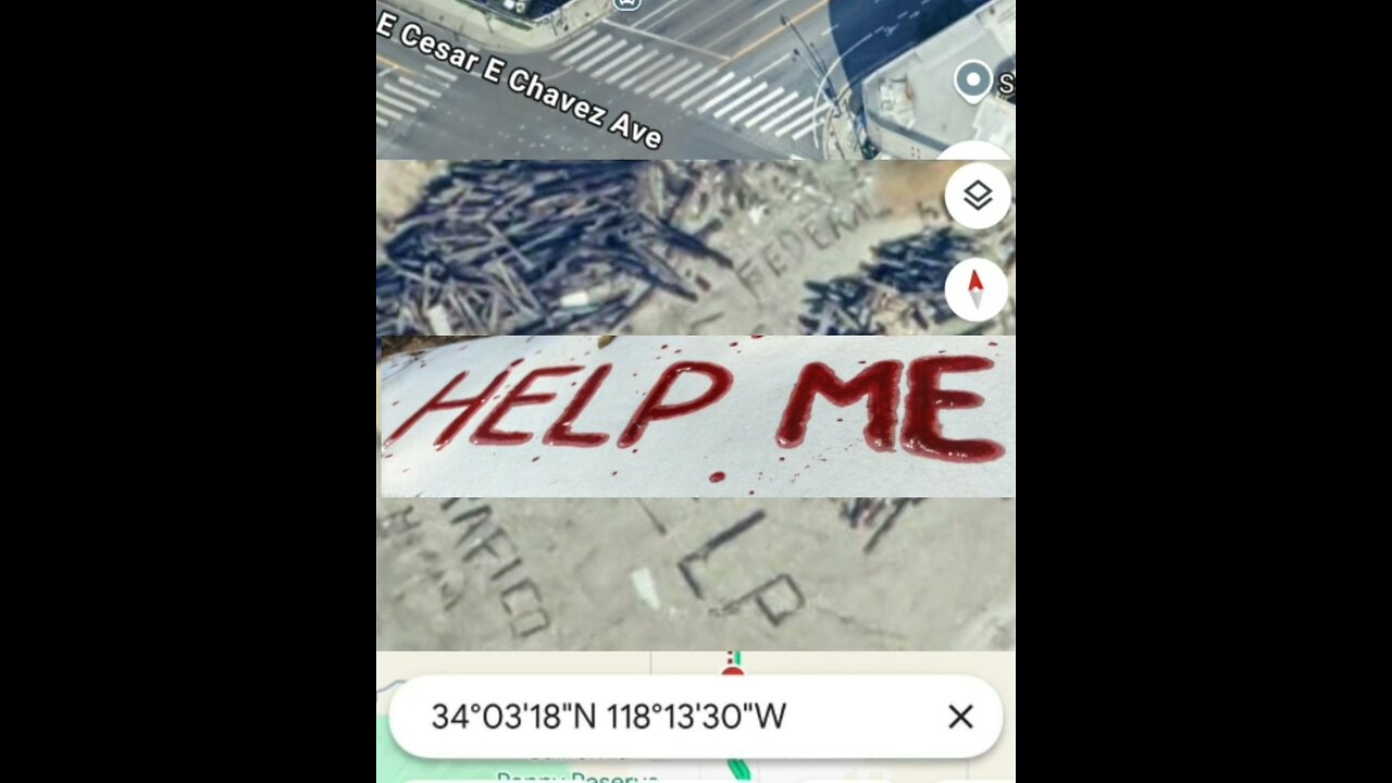 SEND HELP TO LA - Google Earth - Child Trafficking πΆπ§ π©ΈππΉ