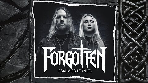 Forgotten | Psalm 88: 1-7 (NLT) | Christian Metal | Sing the Psalms #christianmetal