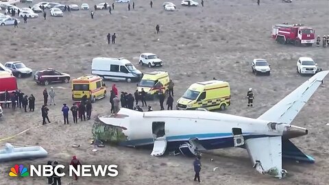 Azerbaijan Airlines flight carrying 67 people crashes in Kazakhstan