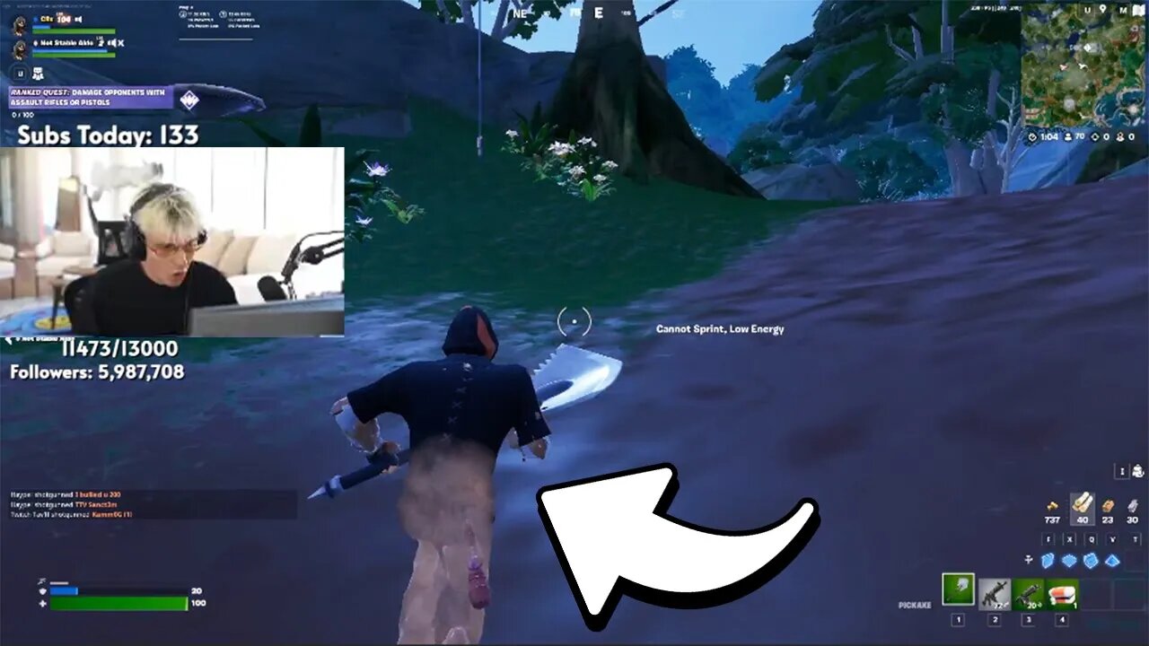 There Is A New Game Breaking Bug With The Mud In Fortnite..