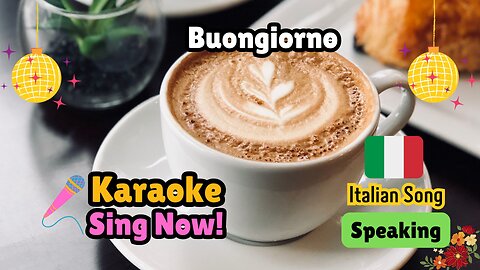 Italian Karaoke Music Fun. Sing It Now!